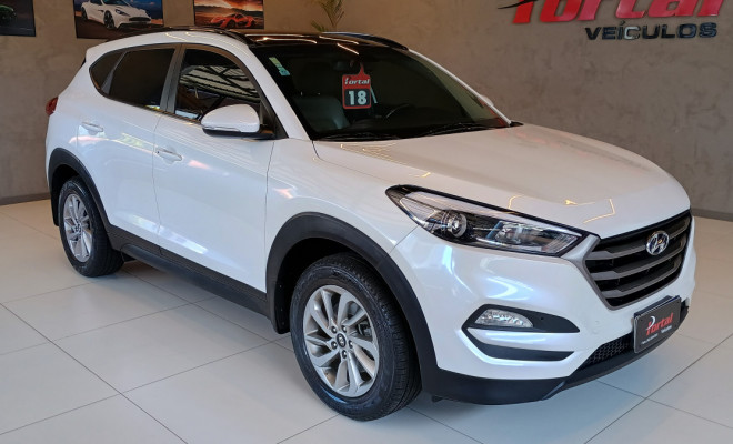 Hyundai Tucson GLS 1.6 Turbo 16V Aut. 2018 Gasolina C/IPVA 2026 PAGO-0