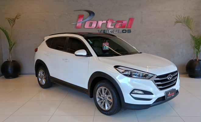 Hyundai Tucson GLS 1.6 Turbo 16V Aut. 2018 Gasolina C/IPVA 2026 PAGO