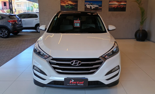 Hyundai Tucson GLS 1.6 Turbo 16V Aut. 2018 Gasolina C/IPVA 2026 PAGO-1
