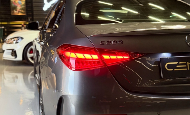 Mercedes-Benz C-300 AMG Line 2.0 TB Aut. (Híbrido) 2022 Híbrido-12