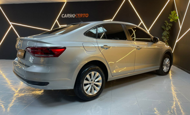 VW - VolksWagen VIRTUS Comfort. 200 TSI 1.0 Flex  Aut 2020 ÓTIMO EM ESPAÇO E CONFORTO-3