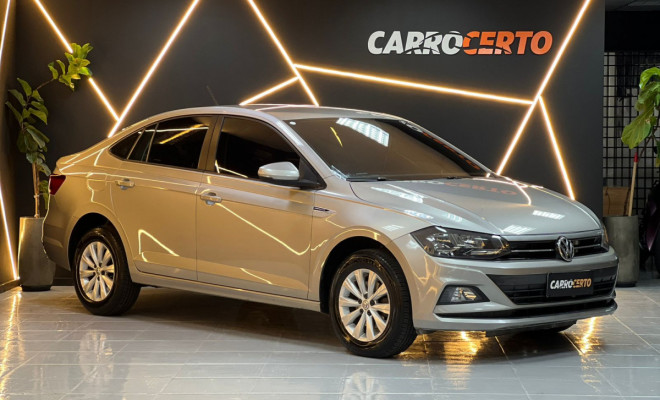 VW - VolksWagen VIRTUS Comfort. 200 TSI 1.0 Flex  Aut 2020 ÓTIMO EM ESPAÇO E CONFORTO