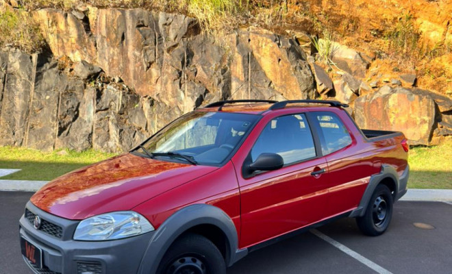 Fiat Strada Working HARD 1.4 Fire Flex 8V CD 2018 Flex-0