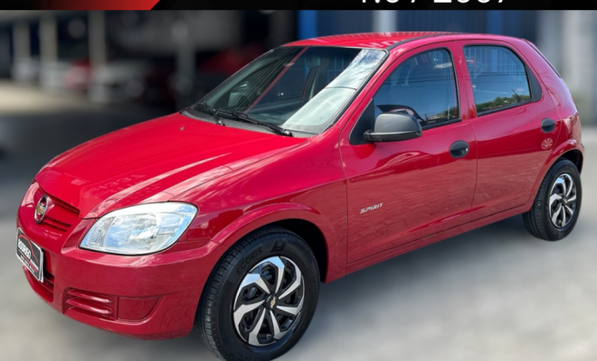 GM - Chevrolet Celta Spirit/ LT 1.0 MPFI 8V FlexP. 5p 2007 Flex