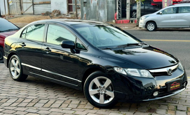 Honda Civic Sedan LXS 1.8/1.8 Flex 16V Aut. 4p 2007 Gasolina-6