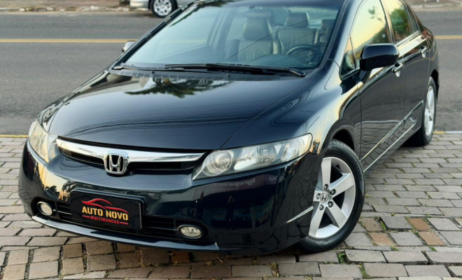Honda Civic Sedan LXS 1.8/1.8 Flex 16V Aut. 4p 2007 Gasolina-1