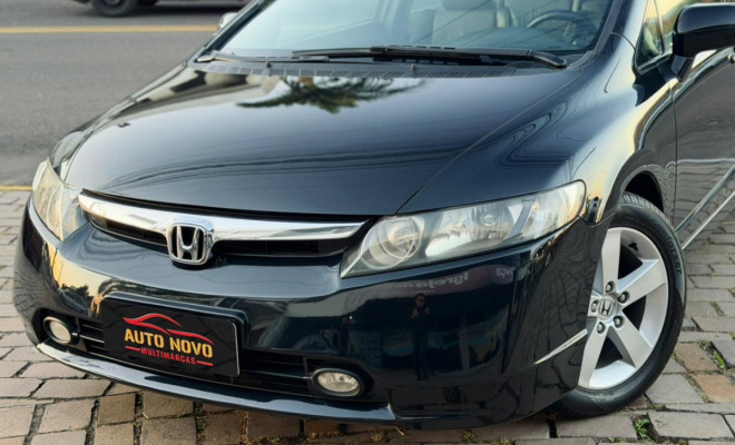 Honda Civic Sedan LXS 1.8/1.8 Flex 16V Aut. 4p 2007 Gasolina-0