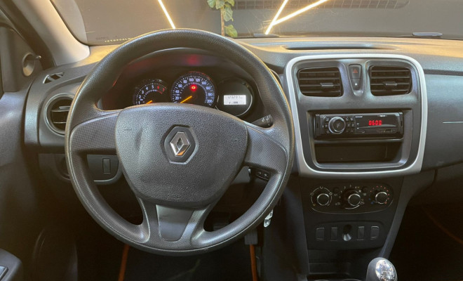 Renault SANDERO Authentique Flex 1.0  2017  ÓTIMO PARA APP-5