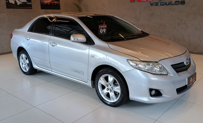 Toyota Corolla XEi 1.8/1.8 Flex 16V Aut. 2009 Flex C/IPVA2026 PAGO-0