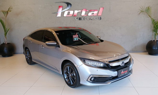 Honda Civic Sedan EXL 2.0 Flex 16V Aut.4p 2021 Flex C/IPVA 2026 PAGO