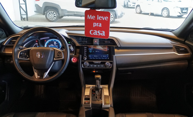 Honda Civic Sedan EXL 2.0 Flex 16V Aut.4p 2021 Flex C/IPVA 2026 PAGO-6