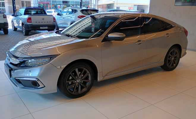 Honda Civic Sedan EXL 2.0 Flex 16V Aut.4p 2021 Flex C/IPVA 2026 PAGO-2