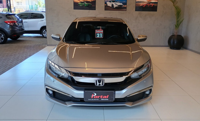 Honda Civic Sedan EXL 2.0 Flex 16V Aut.4p 2021 Flex C/IPVA 2026 PAGO-1