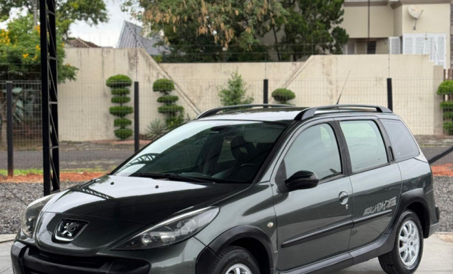 Peugeot 207 SW ESCAPADE 1.6 16V Flex 5p 2010 Flex