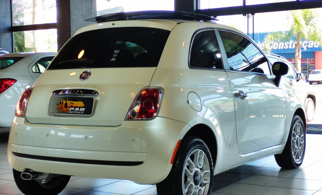 Fiat 500 Cult 1.4 Flex 8V EVO Dualogic 2013 Flex-1