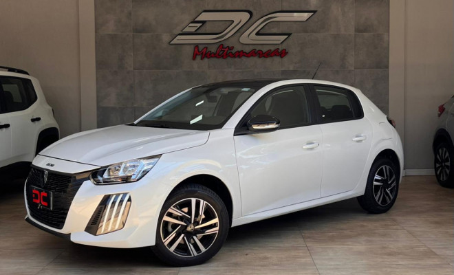 Peugeot 208 Allure 1.0 Turbo Flex 5p Aut. 2025 Flex-0