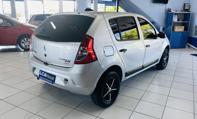 Renault SANDERO Authentique Hi-Flex 1.0 16V 5p 2010 Flex-5