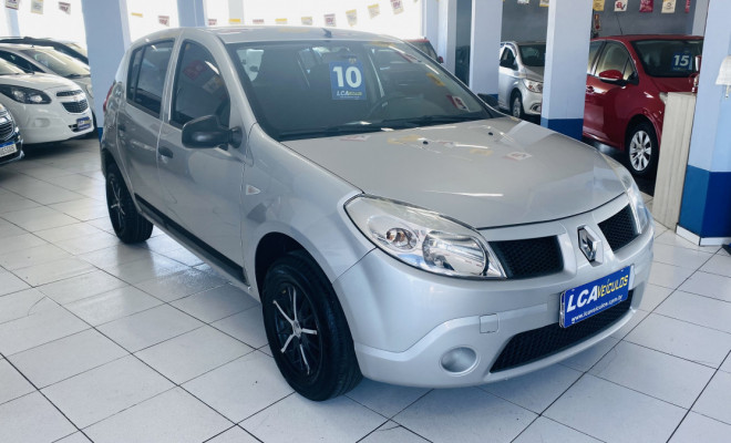 Renault SANDERO Authentique Hi-Flex 1.0 16V 5p 2010 Flex-2