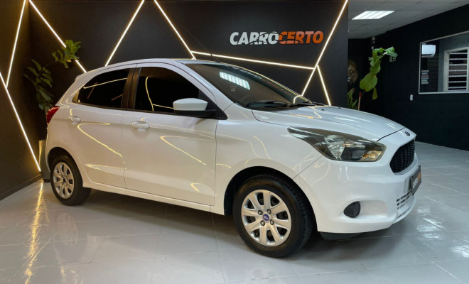 Ford Ka 1.0 SE 2018 Flex  ótimo para app ou dia a dia-0