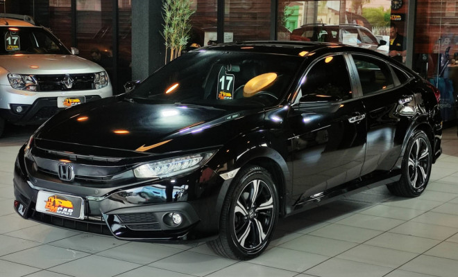 Honda Civic Sedan TOURING 1.5 Turbo 16V Aut.4p 2017 Gasolina-0