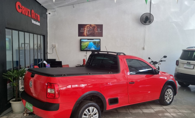 VW - VolksWagen Saveiro Trendline 1.6 T.Flex 8V 2016 Flex-6