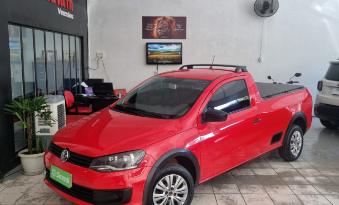 VW - VolksWagen Saveiro Trendline 1.6 T.Flex 8V 2016 Flex