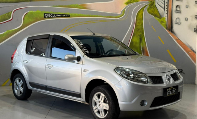 Renault SANDERO Privilège Hi-Flex 1.6 16V 5p 2008 Flex-0