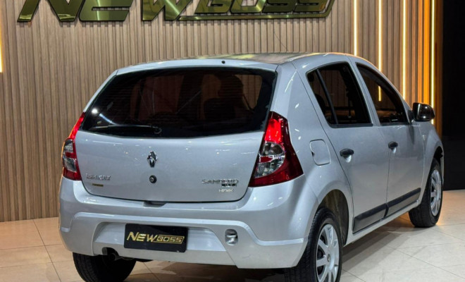 Renault SANDERO Expression Hi-Flex 1.0 16V 5p 2011 Flex-4