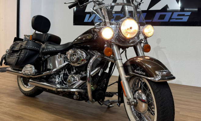 HARLEY-DAVIDSON HERITAGE SOFTAIL CLASSIC 110 th Edition 2013 Gasolina