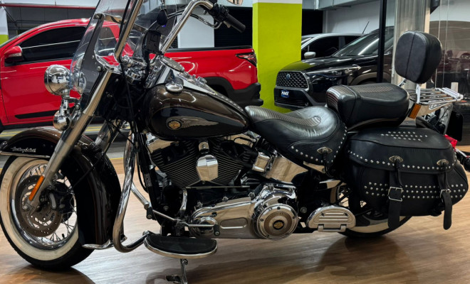 HARLEY-DAVIDSON HERITAGE SOFTAIL CLASSIC 110 th Edition 2013 Gasolina-3