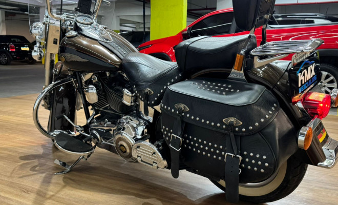 HARLEY-DAVIDSON HERITAGE SOFTAIL CLASSIC 110 th Edition 2013 Gasolina-7