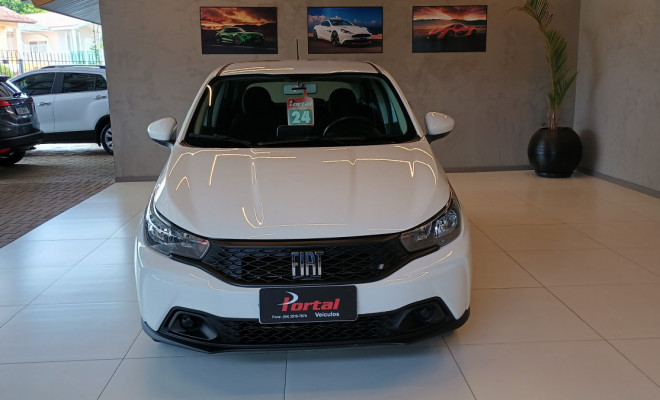 Fiat ARGO DRIVE 1.0 6V Flex 2024 Flex C/APENAS 29800 KM E IPVA 2026 PAGO-1