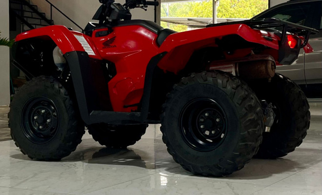 HONDA TRX 420 FOURTRAX  FM 4x4 QUADRICICLO 2024 Gasolina-14