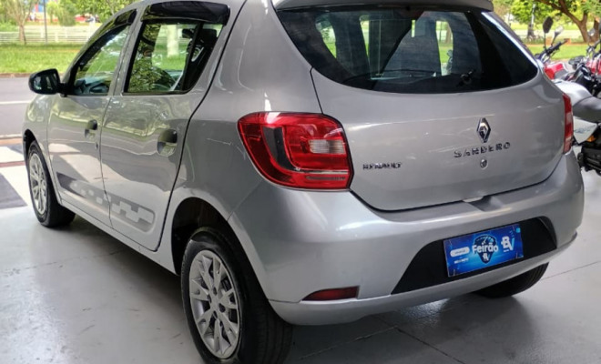 Renault SANDERO Authentique Flex 1.0 12V 5p 2018 Flex-8