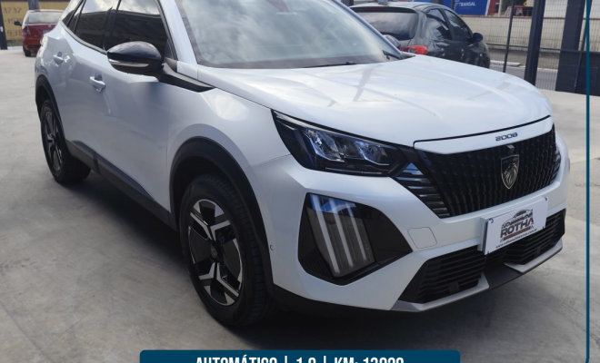 Peugeot 2008 Allure 1.0 Turbo Flex 5p Aut. 2025 Flex