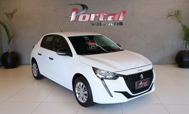 Peugeot 208 Like 1.0 Flex 6V 5p Mec. 2024 Flex C/IPVA 2026 PAGO