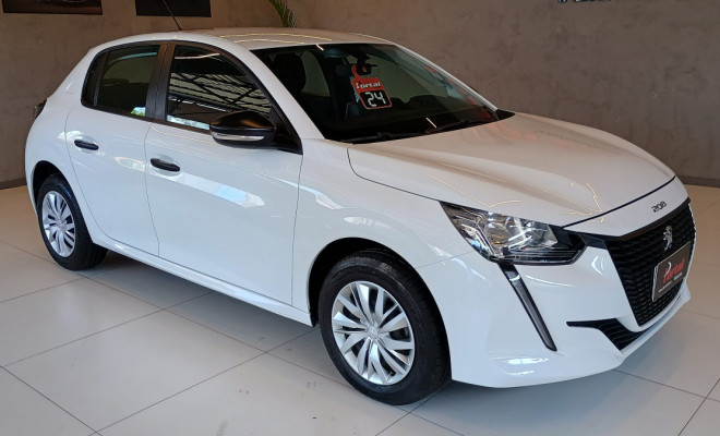 Peugeot 208 Like 1.0 Flex 6V 5p Mec. 2024 Flex C/IPVA 2026 PAGO-0