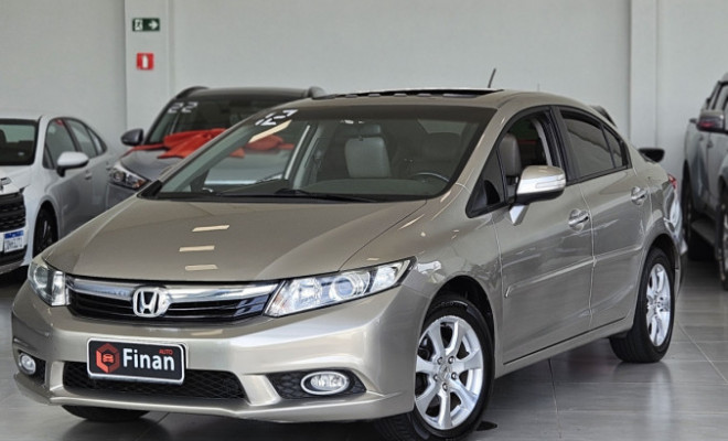 Honda Civic Sedan EXS 1.8/1.8 Flex 16V Aut. 4p 2012 Flex