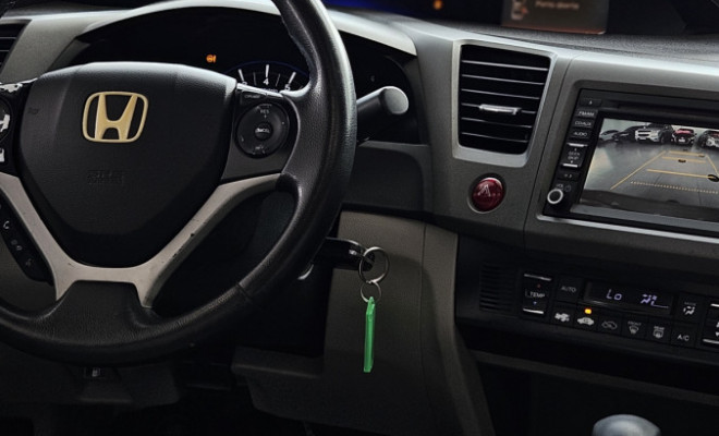 Honda Civic Sedan EXS 1.8/1.8 Flex 16V Aut. 4p 2012 Flex-8