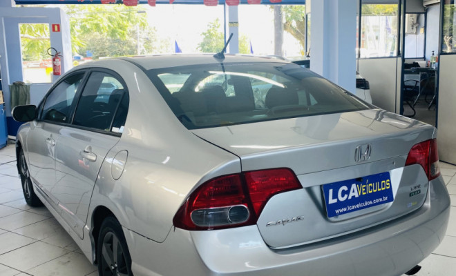Honda Civic Sedan LXS 1.8/1.8 Flex 16V Aut. 4p 2008 Flex-2