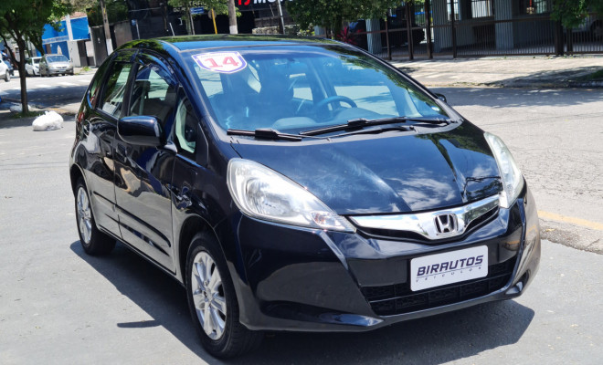 🚗 Honda Fit LX 2014 Automático — Couro — Completo — Econômico e Confiável