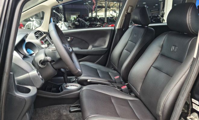 🚗 Honda Fit LX 2014 Automático — Couro — Completo — Econômico e Confiável-6