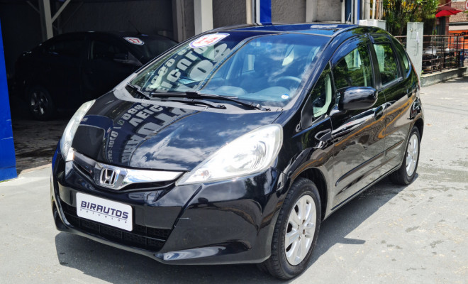 🚗 Honda Fit LX 2014 Automático — Couro — Completo — Econômico e Confiável-1