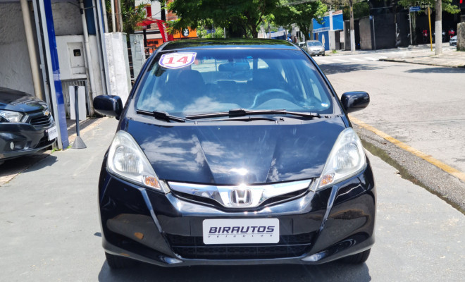 🚗 Honda Fit LX 2014 Automático — Couro — Completo — Econômico e Confiável-0