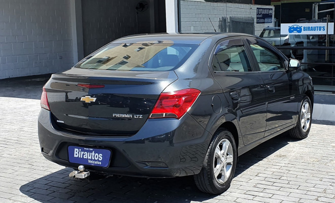 🚗 CHEVROLET PRISMA LTZ 1.4 AUTOMÁTICO 2017 COM COURO — TECNOLOGIA E SOFISTICAÇÃO!-4