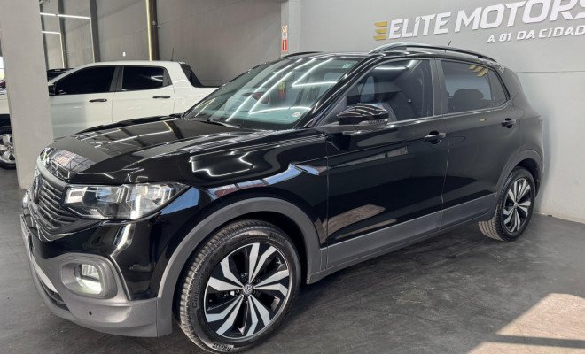 VW - VolksWagen T-Cross Comfor. 200 TSI 1.0 Flex 5p Aut. 2021 Flex-4