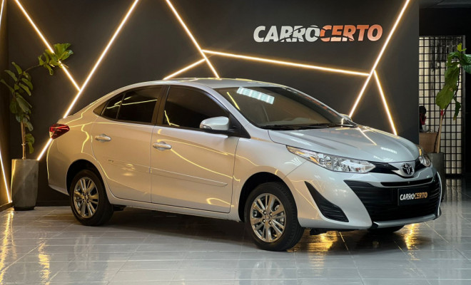 Toyota YARIS XL 1.5  Aut 2020 FleX 46MIL KM   REVISÕES NA CONCESSIONARIA