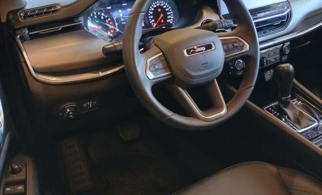 Jeep COMPASS LONG. T270 1.3 TB 4x2 Flex Aut. 2022 Flex C/IPVA 2026 PAGO TETO SOLAR-7