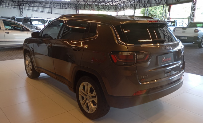 Jeep COMPASS LONG. T270 1.3 TB 4x2 Flex Aut. 2022 Flex C/IPVA 2026 PAGO TETO SOLAR-4