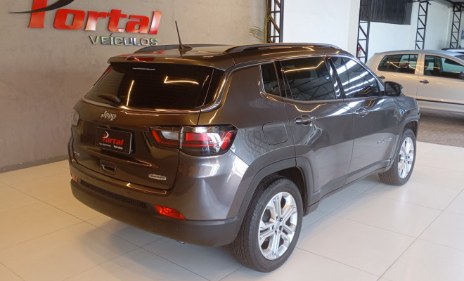 Jeep COMPASS LONG. T270 1.3 TB 4x2 Flex Aut. 2022 Flex C/IPVA 2026 PAGO TETO SOLAR-3